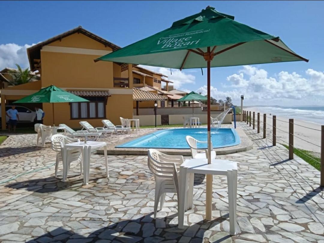 Casa Em Condominio, Beira Mar E Piscina Barra De Sao Miguel - Maceio- Al Exteriör bild