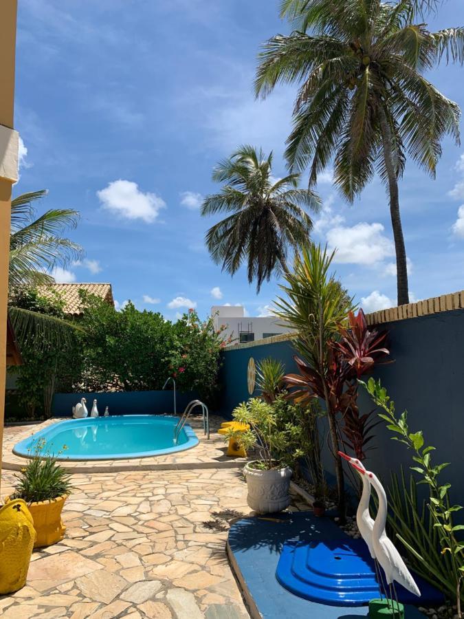 Casa Em Condominio, Beira Mar E Piscina Barra De Sao Miguel - Maceio- Al Exteriör bild