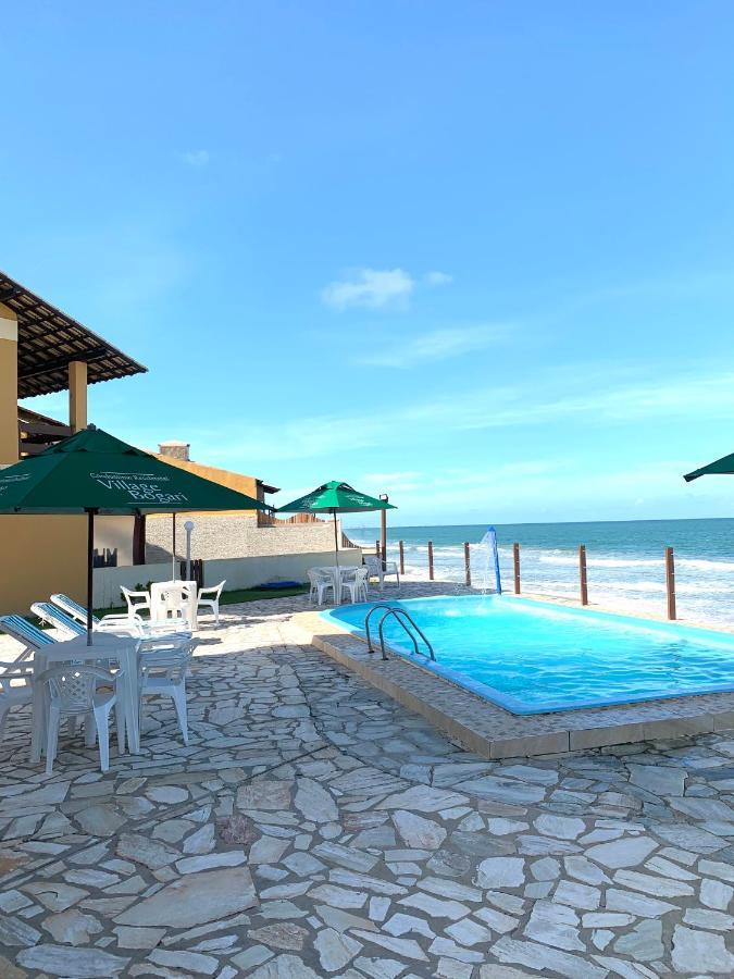 Casa Em Condominio, Beira Mar E Piscina Barra De Sao Miguel - Maceio- Al Exteriör bild
