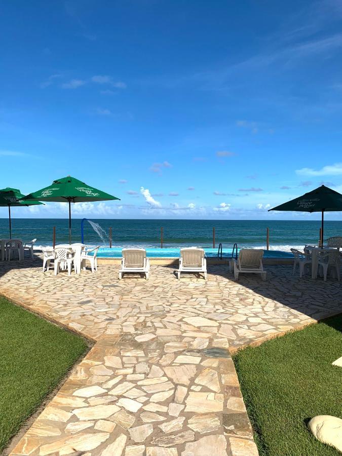 Casa Em Condominio, Beira Mar E Piscina Barra De Sao Miguel - Maceio- Al Exteriör bild